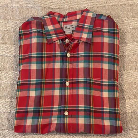 J. Crew Factory Men’s Long Sleeve Dress Shirt Size M - Picture 1 of 2